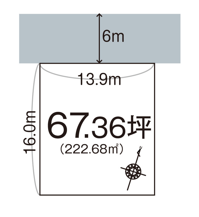 川上町　北向き敷地図.jpg